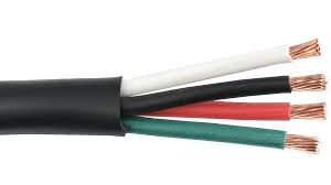 Cable, 6 AWG, 4 Conductors, Tinned, VFD, Tray Cable