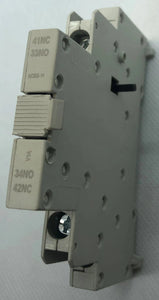 ELEC,AUX CONTACT BLOCK,1NO1NC,USE WITH MPW