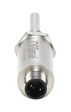 ELEC, TEMPERATURE TRANSMITTER,0 TO 300F,4-20mA OUTPUT,M12 4 PIN ,100mm INSERTION,1/2" MALE PROCESS