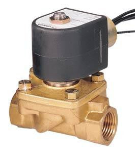 Valve, Solenoid, Extended Connections, Manual Lift Steam, Normally Closed, 5/8 x 5/8 IDS