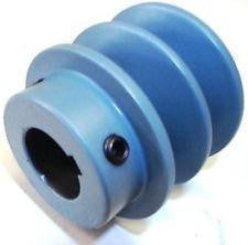 Pulley, Blower, Two Groove, SK Bushing, 7.75"OD