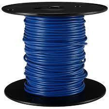 Wire, Blue, 16AWG, MTW, Tinned