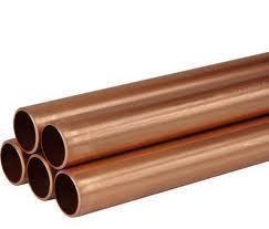 Pipe, Copper, 1-1/8", ACR, Drawn, Type L, 20 ft long