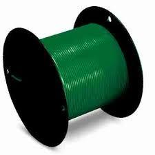 Wire, Green, 6AWG, THHN, T90C, Tinned